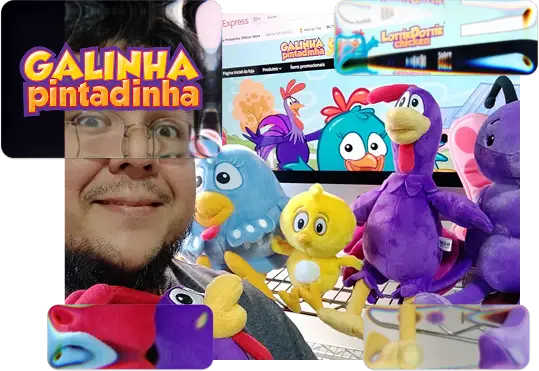 Imagem representando o case Galinha Pintadinha